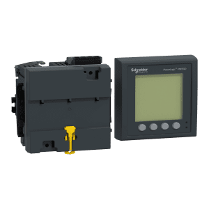 Pm5563 Meter, 2 Ethernet, Up To 63Th H, 1,1M 4Di/2Do 52 Alarms, W Remote Display, METSEPM5563RD