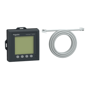 Power Logic Pm5000 - 5Rd Remote Display 96 X 96 Mm Monochrome, METSEPM5RD