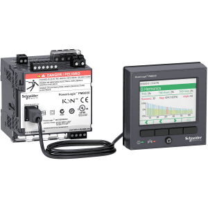 Powerlogic Pm8000 - Pm8214 Lv Dc - Din Rail Mount Meter + Remote Display - Int, METSEPM8214