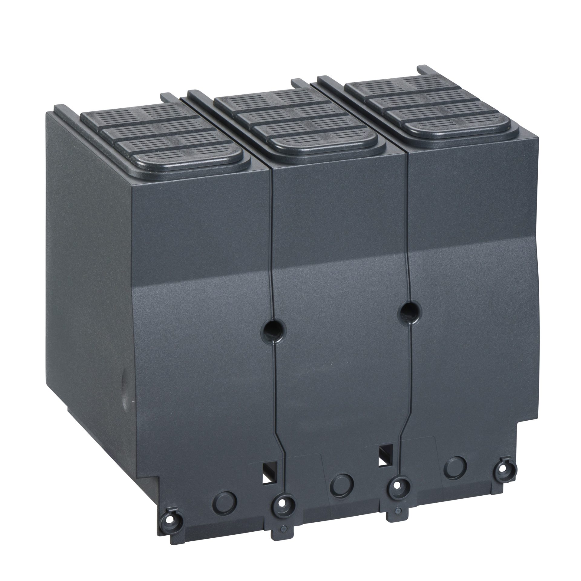 Long Terminal Shield For Spreaders, Compact Nsx400/630, Pitch 52.5 Mm, Ip40, 3 Poles, LV432595