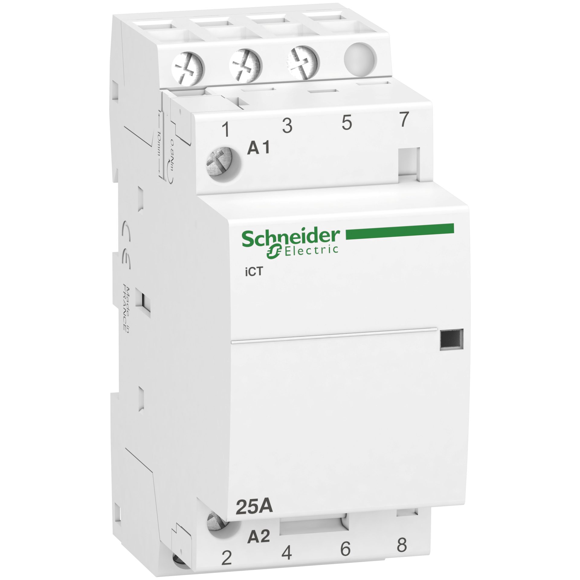 Contactor Ict, 3 Poles, 3 No, 25 A, 220-240 Vac, A9C20833