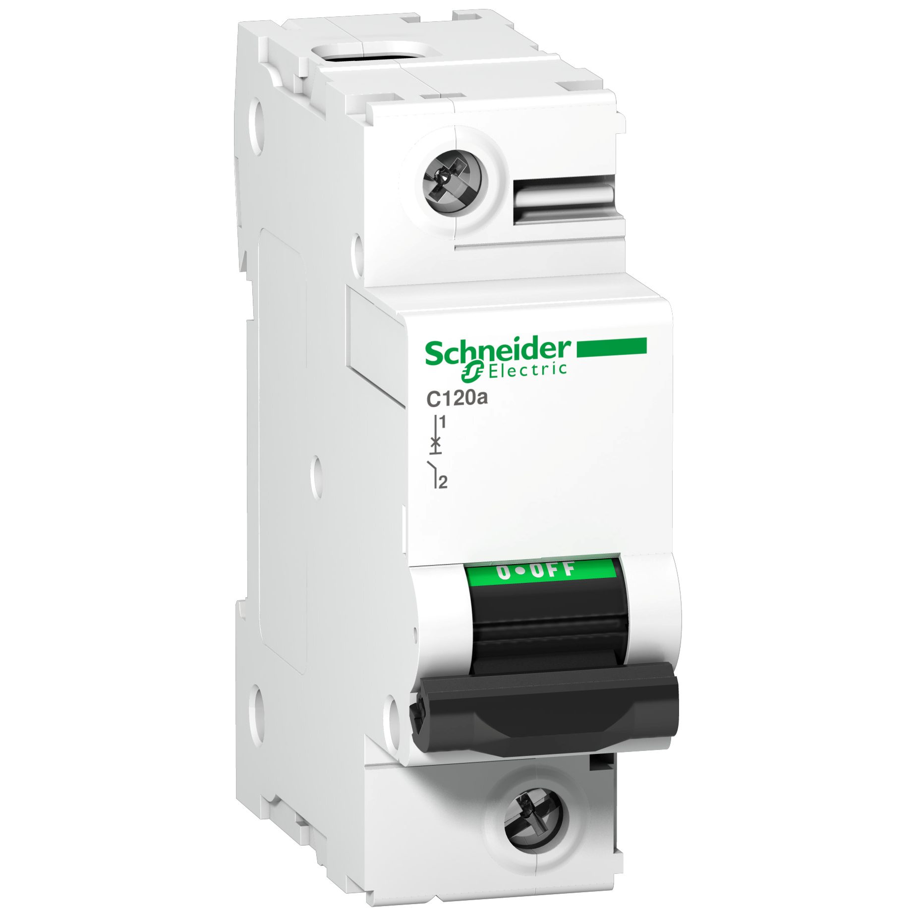 Miniature Circuit-Breaker, Acti9 C120A, 1P, 100 A, C Curve, 5 Ka (Iec 60947-2), A9N60709