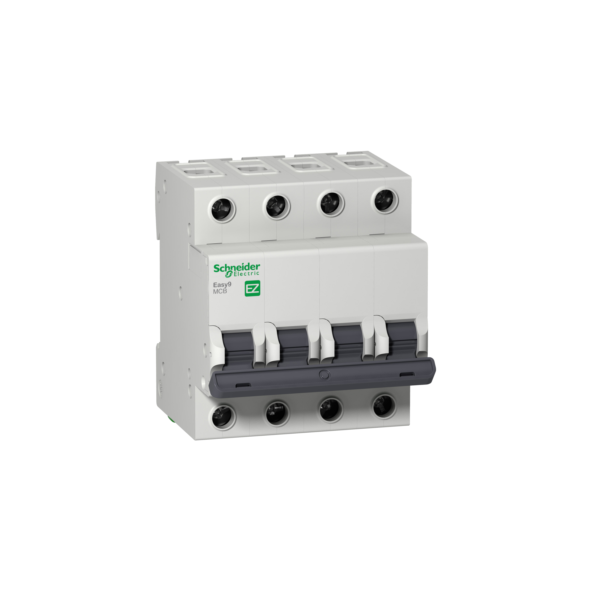 Miniature Circuit Breaker, Easy9, 4P, 40 A, C Curve, 3 Ka, EZ9F53440