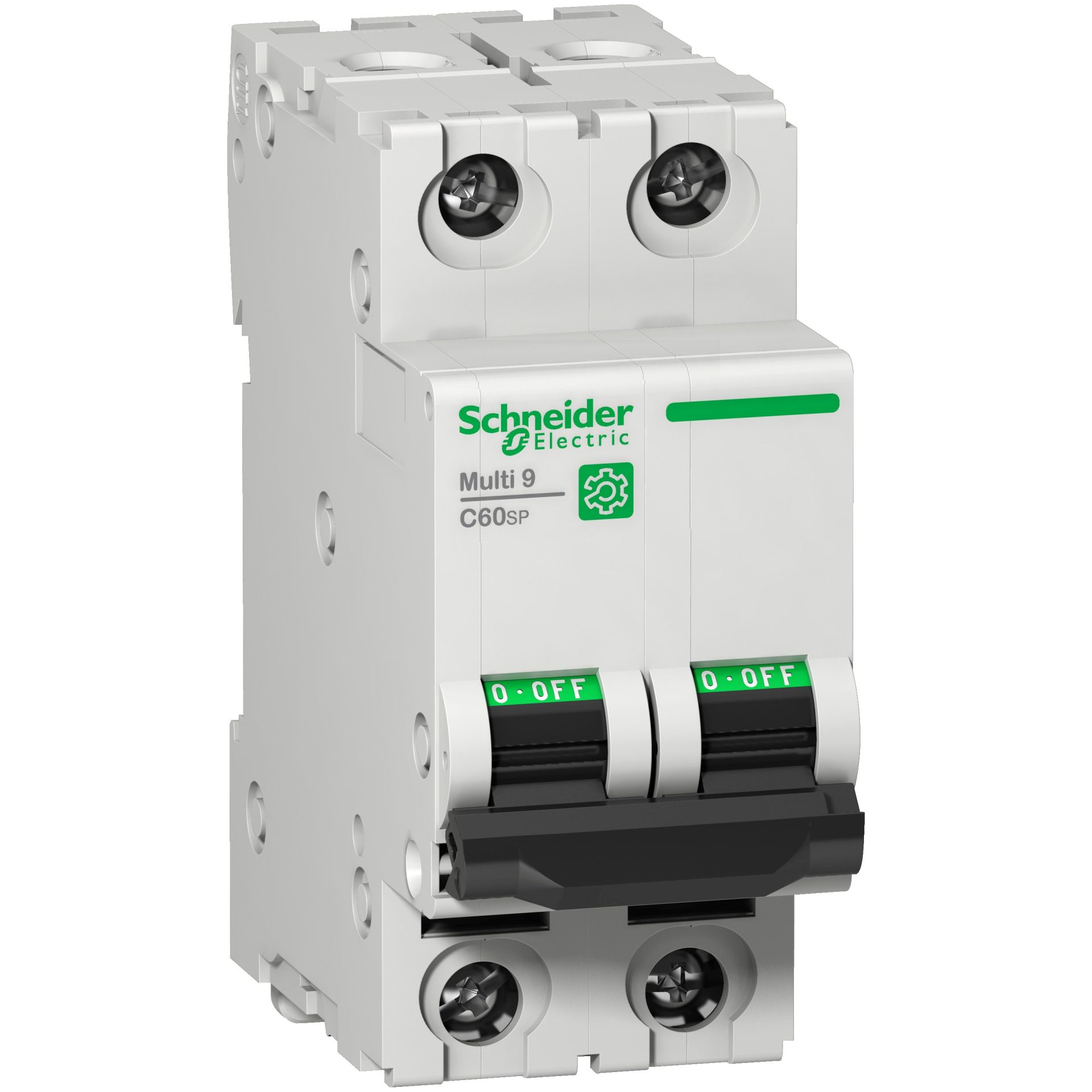 Multi9 - C60Sp - Mcb - 2P - 2 A - C Curve - 480Y/277 V - 10 Ka - Ul 1077, M9F22202