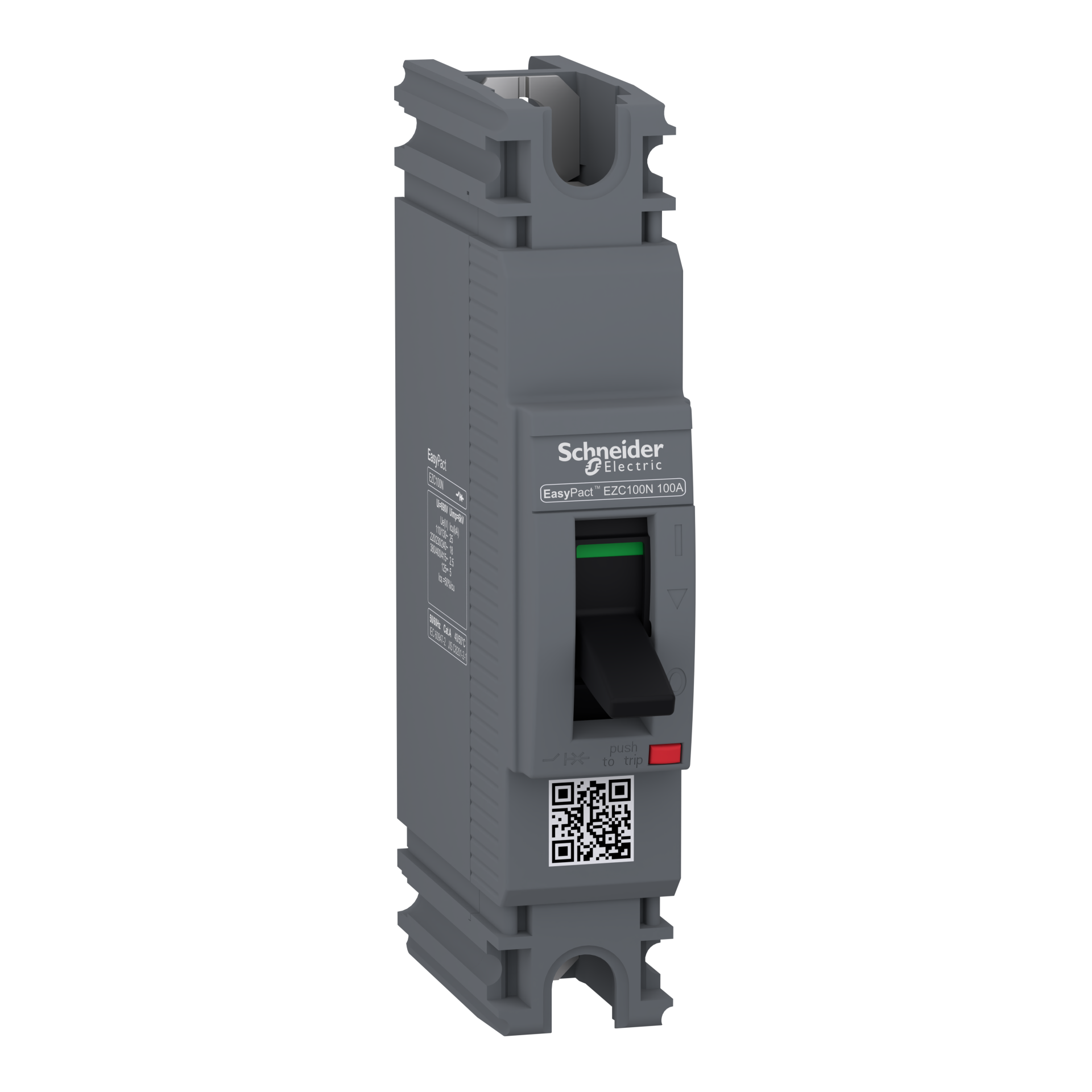Circuit Breaker Easypact Ezc100N - Tmd - 63 A - 1 Pole 1D, EZC100N1063